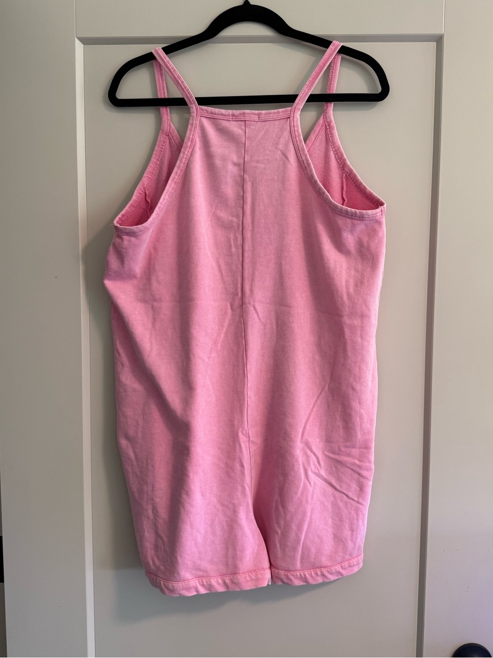 NWOT Sundry Cotton Blend Romper Pink, size M - Picture 3 of 6